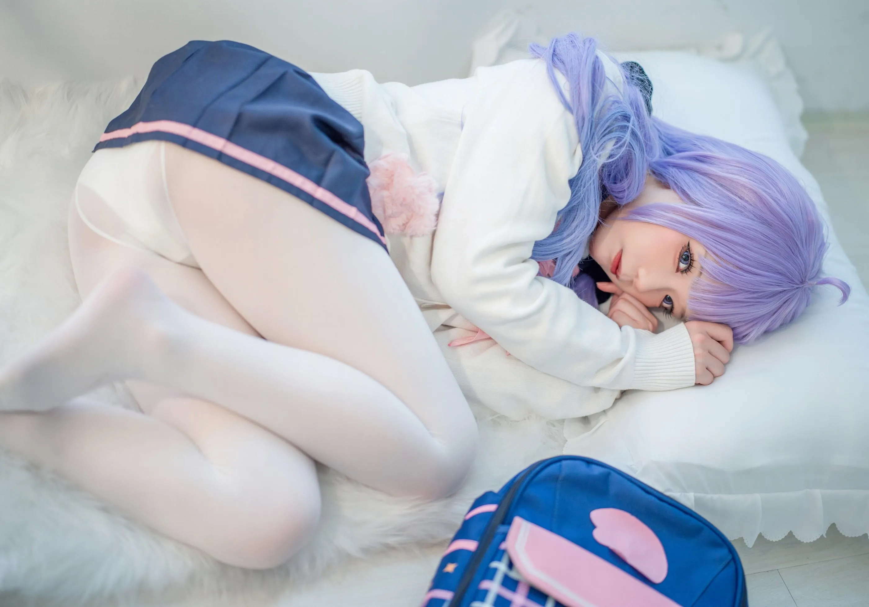 王胖胖u – NO.011 独角兽制服 [18P]插图5
